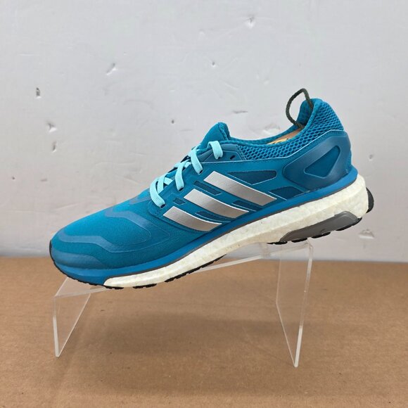 Adidas Womens Energy Boost TechFit Q21116 Teal Running Shoes Sneakers Size 9 - Picture 4 of 13